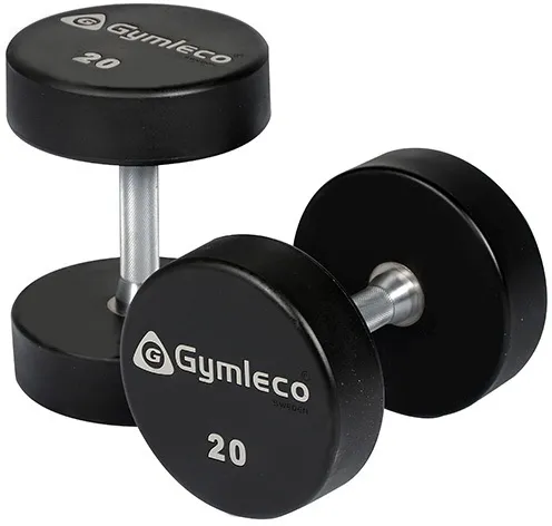 Gymleco 836 Runde Gummihantel 12,5 kg (1 Stk)