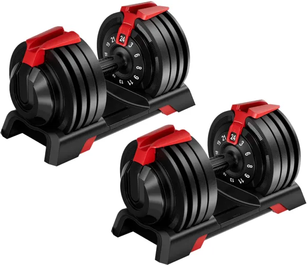 Odin Verstellbares Hantelset (12-in-1 Hantel) 2 Stk. 24 kg