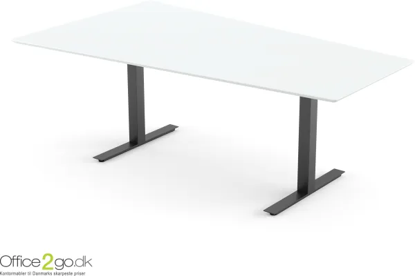 Square Media Konferenztisch - 6 Personen - 200 cm.